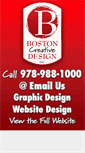 Mobile Screenshot of bostoncreativedesign.com